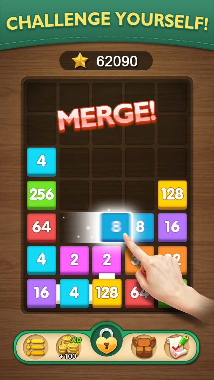 Merge Puzzle - Number Games screenshot