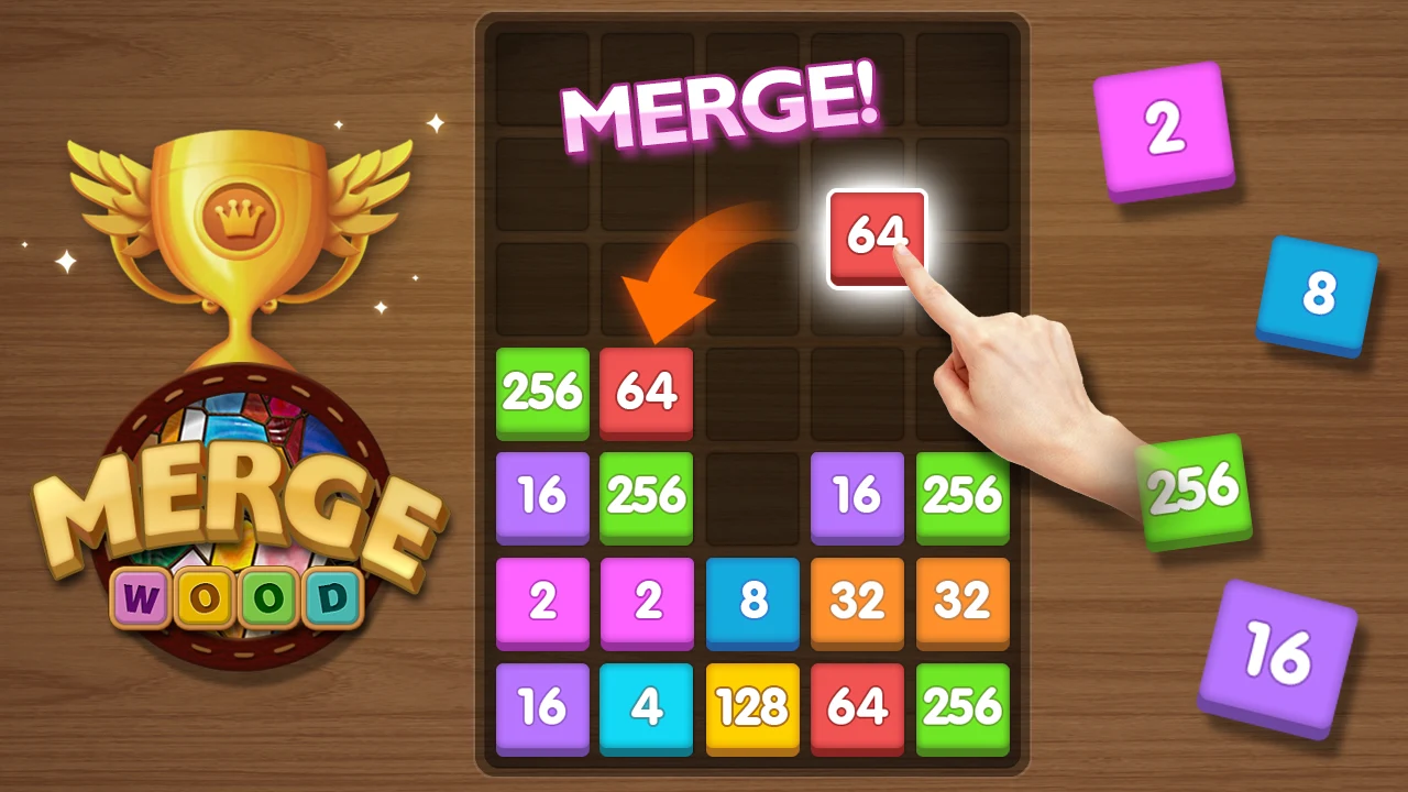 Merge Puzzle - Number Games screenshot