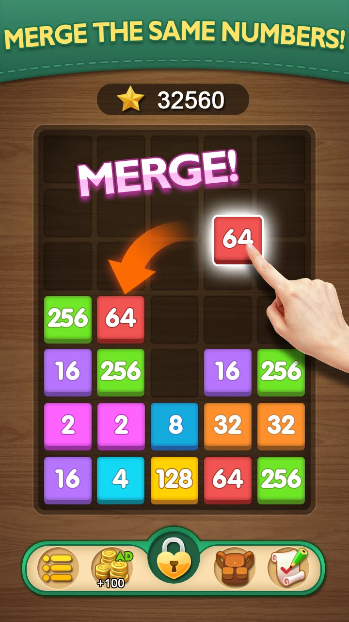 Merge Puzzle - Number Games screenshot