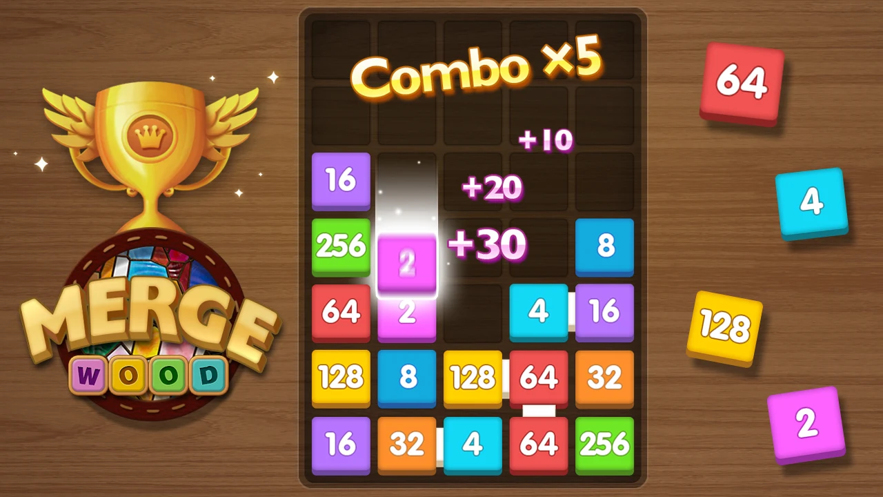 Merge Puzzle - Number Games screenshot