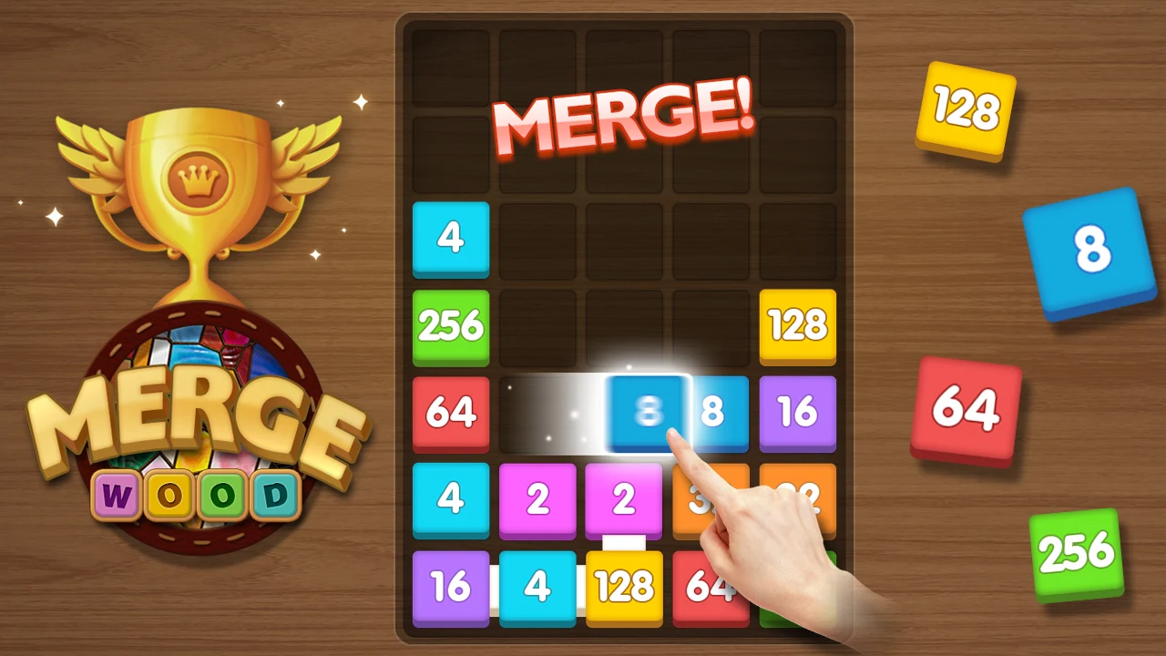 Merge Puzzle - Number Games screenshot